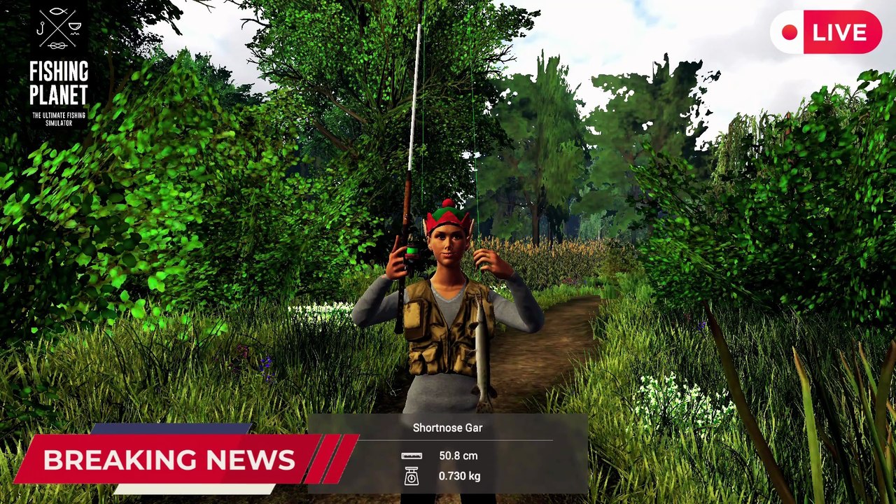 How to catch Shortnose Gar at Mudwater River (New and Updated Map) | Fishing Planet