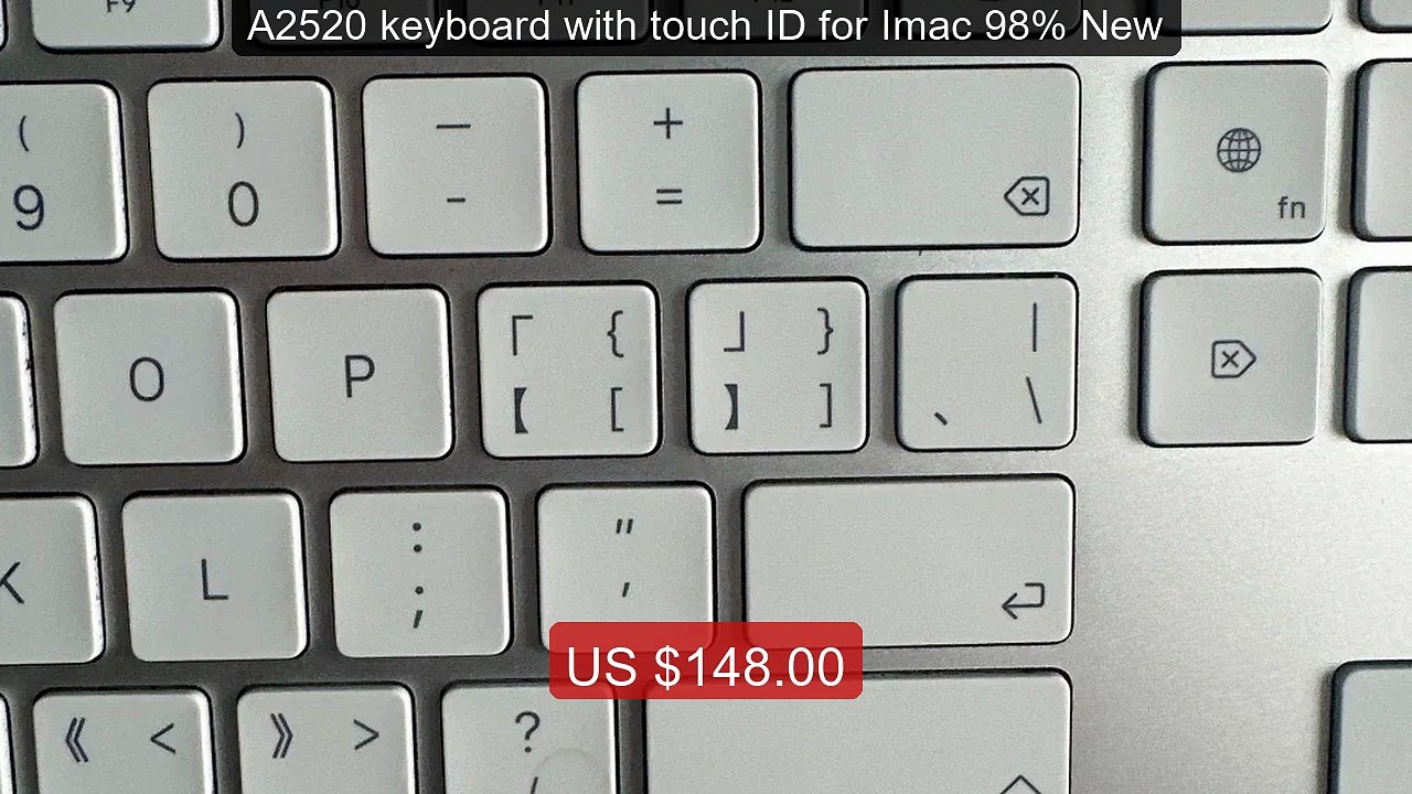 A2520 keyboard with touch ID for Imac 98% New ...