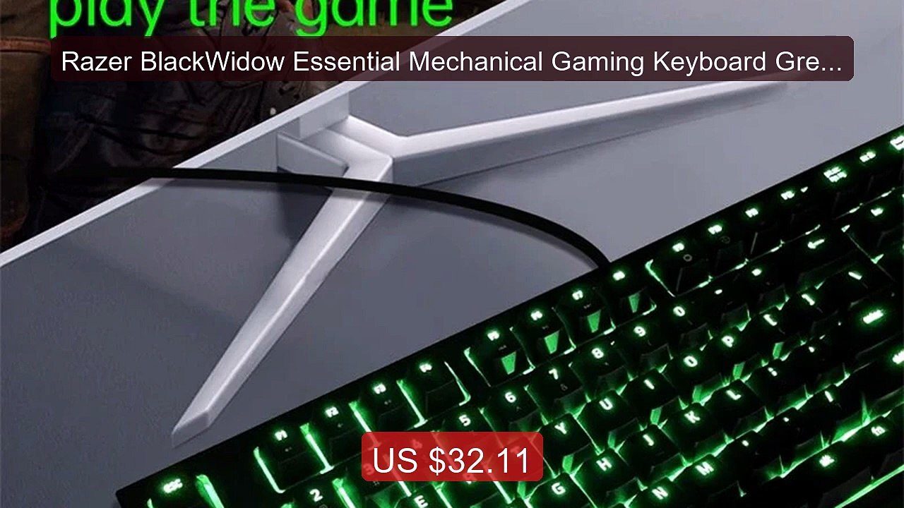 Razer BlackWidow Essential Mechanical Gaming Keyboard Green Switch... -- Best Deal 2026 | Shop Now!