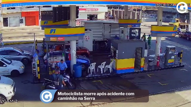 Motociclista morre após acidente com caminhão na Serra