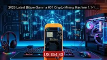2026 Latest Bitaxe Gamma 601 Crypto Mining Machine 1.1-1.2th/s 25W... -- Best Deal 2026 | Shop Now!