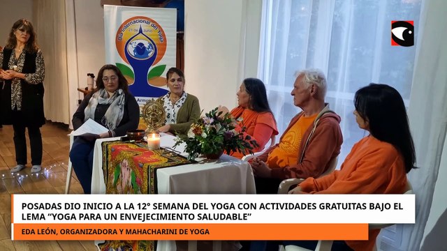 Posadas dio inicio a la 12° Semana del Yoga con actividades gratuitas