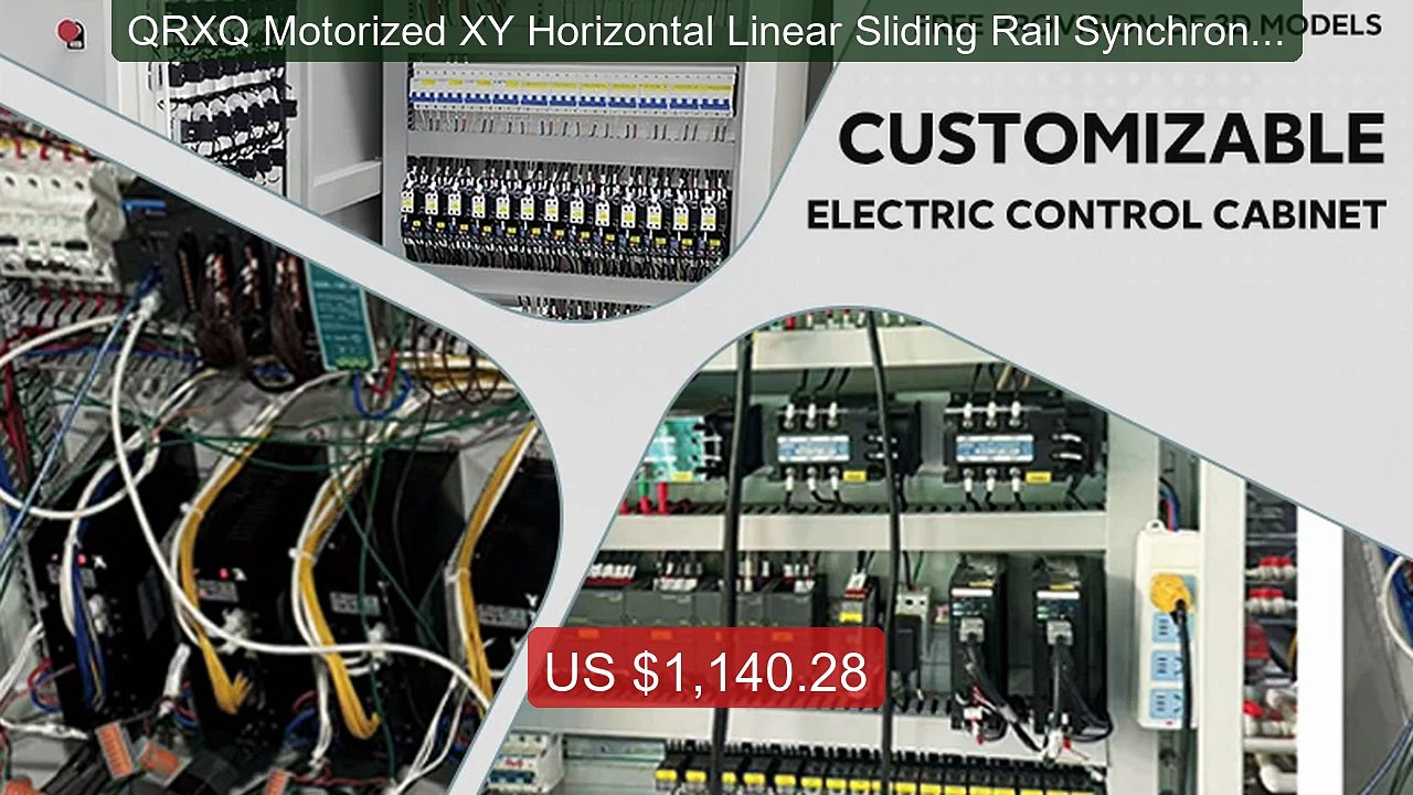 QRXQ Motorized XY Horizontal Linear Sliding Rail Synchronous B... -- Best Buy 2026 | Great Quality!