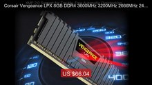 Corsair Vengeance LPX 8GB DDR4 3600MHz 3200MHz 2666MHz 2400MHz 1.35... -- Top Rated 2026 | Buy Now!