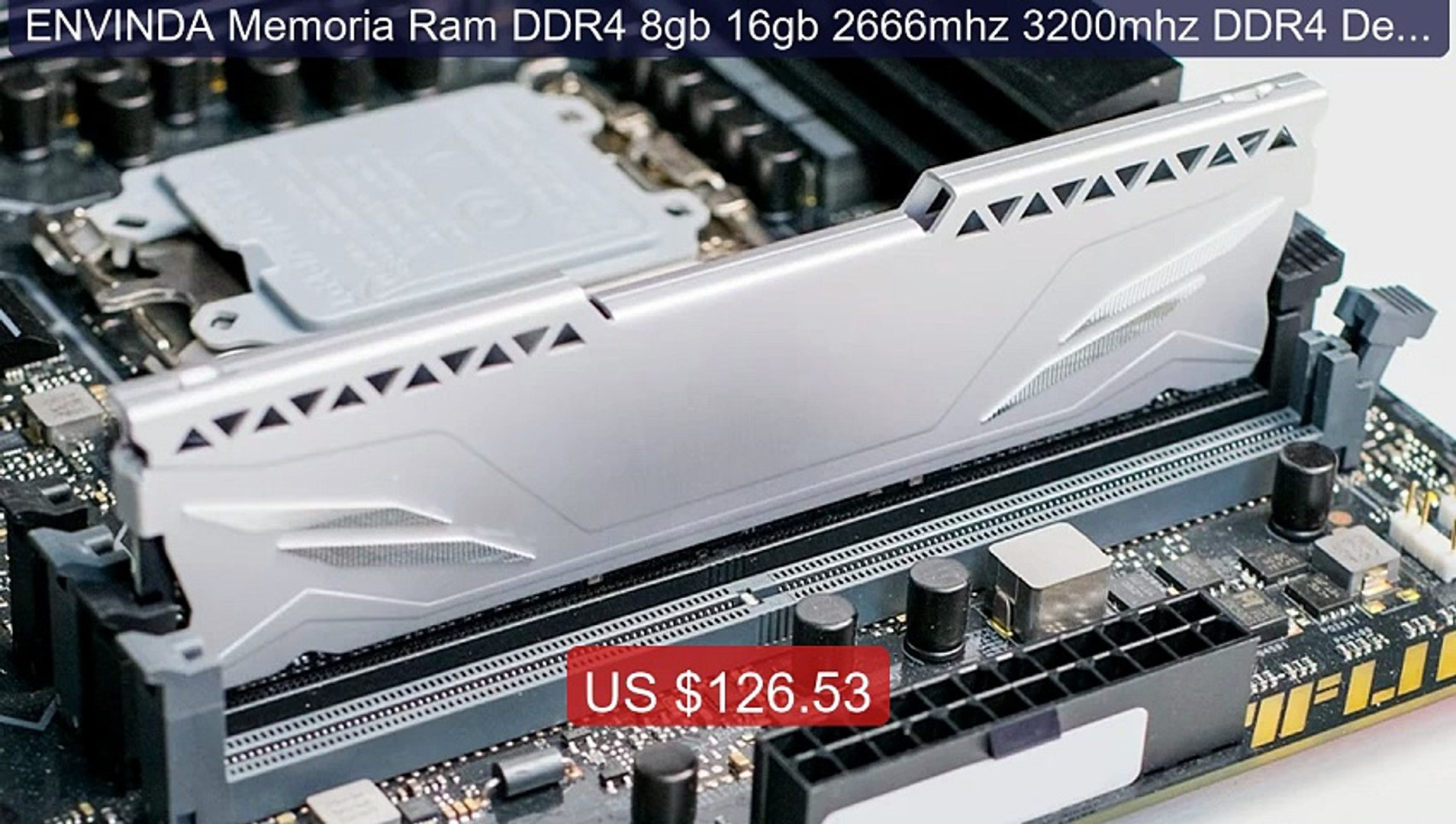 ENVINDA Memoria Ram DDR4 8gb 16gb 2666mhz 3200mhz DDR4 Deskto