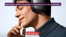 hoco Over the Ear Bluetoothe 5.4 Headphones Sports Wireless E... -- Amazing Value 2026 | Must Have!