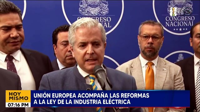 Unión Europea acompaña las reformas a la ley de la industria eléctrica