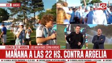 Argentinos lo dejaron todo por llegar a Kansas para alentar a la Scaloneta