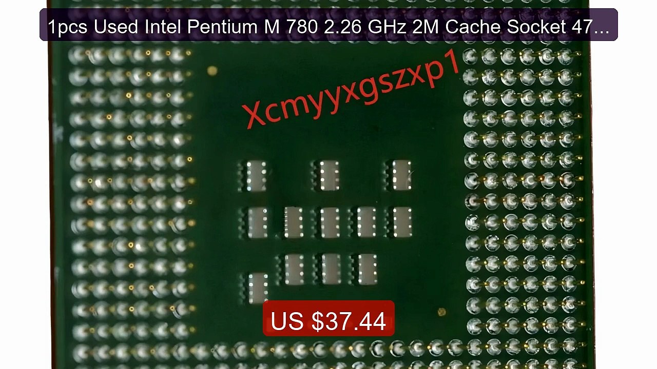 1pcs Used Intel Pentium M 780 2.26 GHz 2M Cache Socket 479 SL... -- Amazing Value 2026 | Must Have!