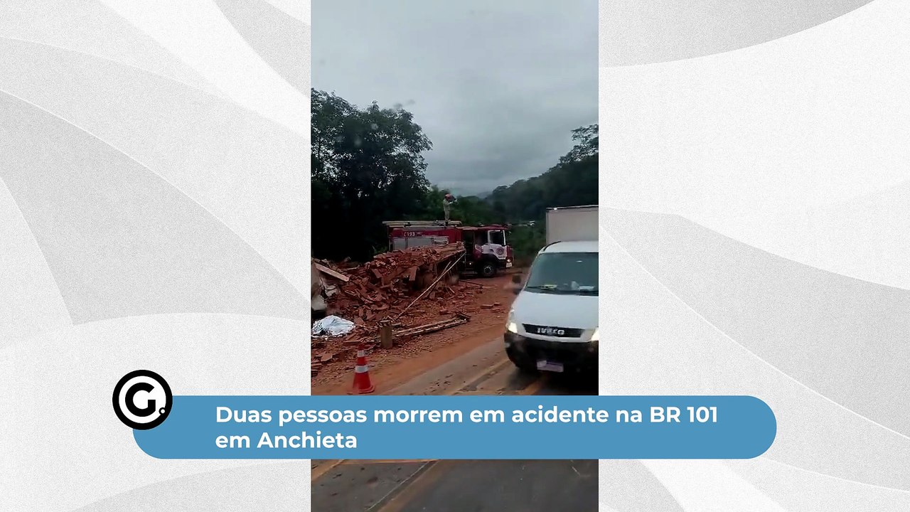 Duas pessoas morrem em acidente na BR 101 em An...