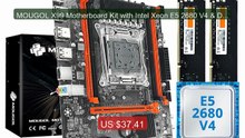 MOUGOL X99 Motherboard Kit with Intel Xeon E5 2680 V4 & DDR... -- Top Pick 2026 | Unbeatable Price!