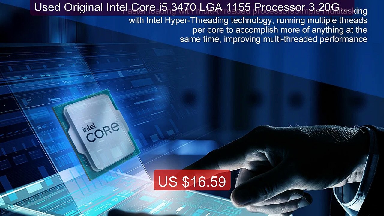 Used Original Intel Core i5 3470 LGA 1155 Processor 3.20GHz... -- Top Pick 2026 | Unbeatable Price!