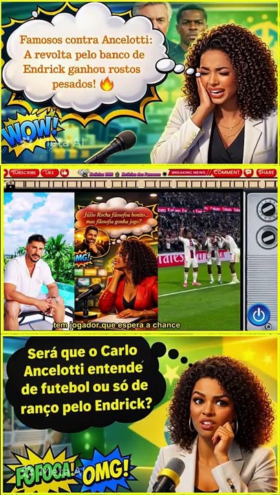 COMPROU BRIGA COM O BRASIL! 🤯 Técnico é acusado de 'Endrickfobia' e famosos como MC Daniel e Djonga partem para o ataque! #Endrick