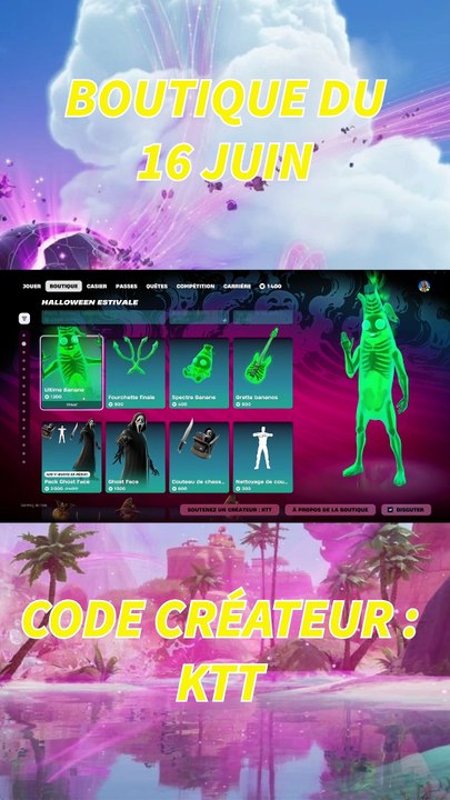 Boutique du 16 Juin 2026 ! Pack de casier de Sliinky !