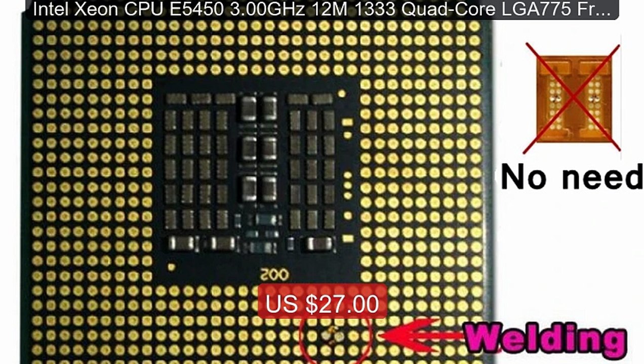 Intel Xeon CPU E5450 3.00GHz 12M 1333 Quad-Core LGA775 Free... -- Top Pick 2026 | Unbeatable Price!
