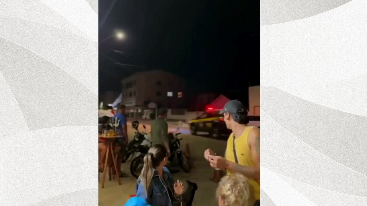 Perseguição policial pelas ruas de Linhares