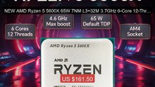 NEW AMD Ryzen 5 5600X 65W 7NM L3=32M 3.7GHz 6-Core 12-Threa... -- Top Pick 2026 | Unbeatable Price!