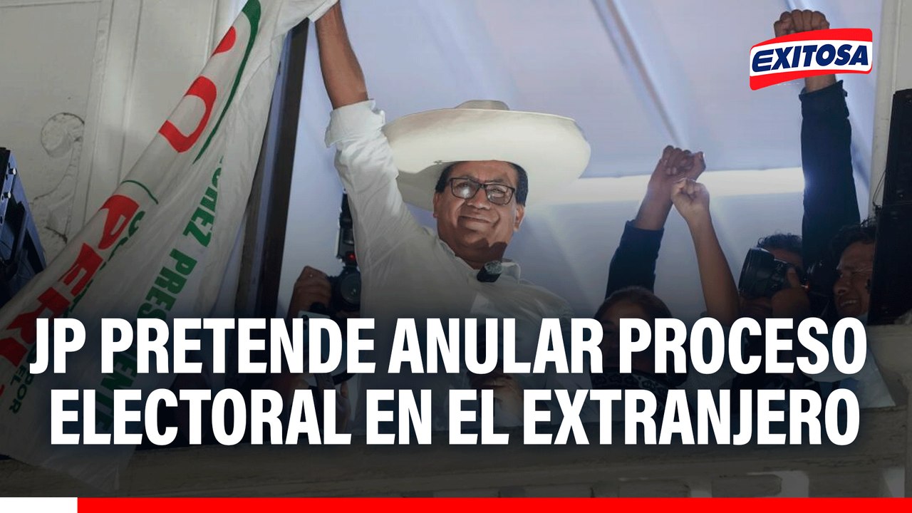 JP busca anulación de elecciones en el exterior: “Es la consecuencia jurídica”, según Domingo Pérez