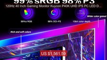 120Hz 40 Inch Gaming Monitor Kuycon P40K UHD IPS PC LED Display HD... -- Best Deal 2026 | Shop Now!