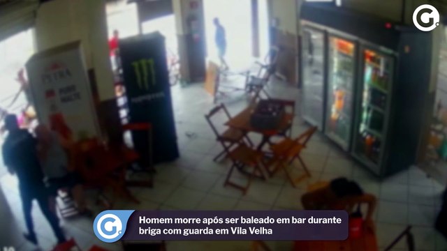 Homem morre após ser baleado em bar durante briga com guarda em Vila Velha