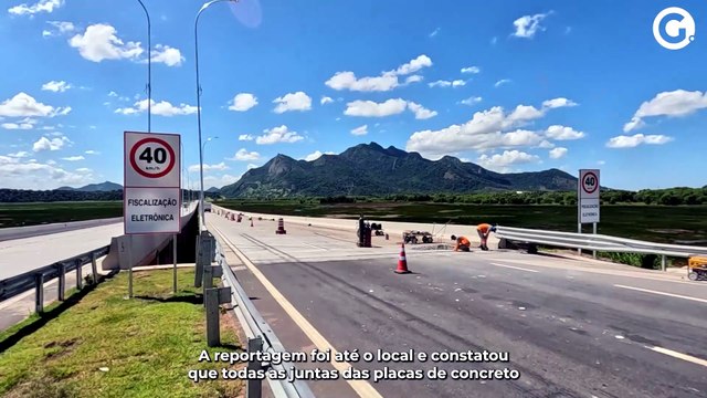 Contorno do Mestre Álvaro tem desníveis na pista e obra passa por reparos