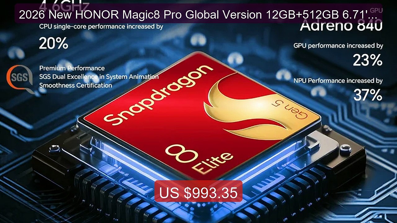 2026 New HONOR Magic8 Pro Global Version 12GB+512GB 6.71'' 120Hz O... -- Best Deal 2026 | Shop Now!
