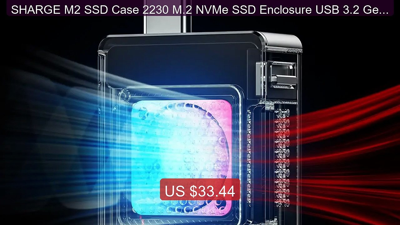 SHARGE M2 SSD Case 2230 M.2 NVMe SSD Enclosure USB 3.2 Gen2 (1... -- Hot Deal 2026 | Limited Offer!