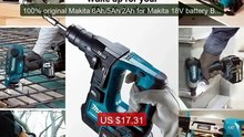 100% original Makita 6Ah/5Ah/2Ah for Makita 18V battery BL1830... -- Best Buy 2026 | Great Quality!