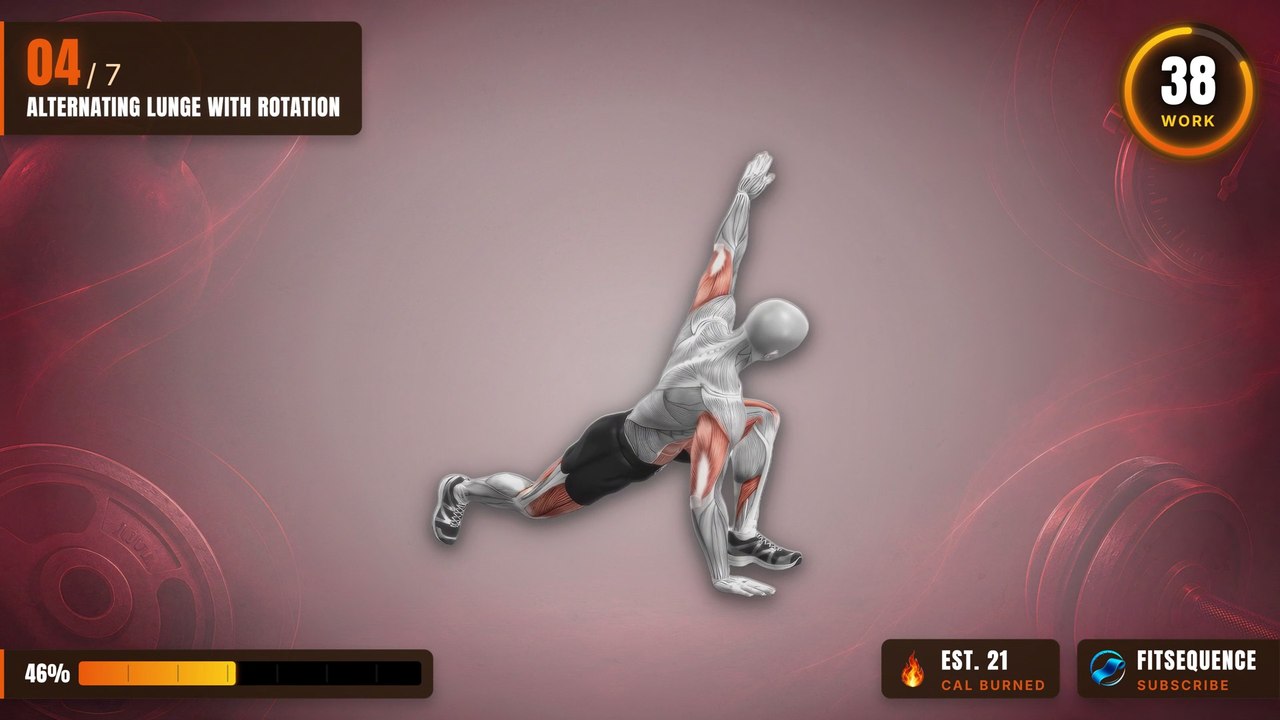6 Min Hard Workout Challenge at Home - No Equipment