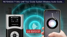 RETEKESS T130U UHF Tour Guide System Wireless Audio Guide Mic Radio... -- Top Rated 2026 | Buy Now!