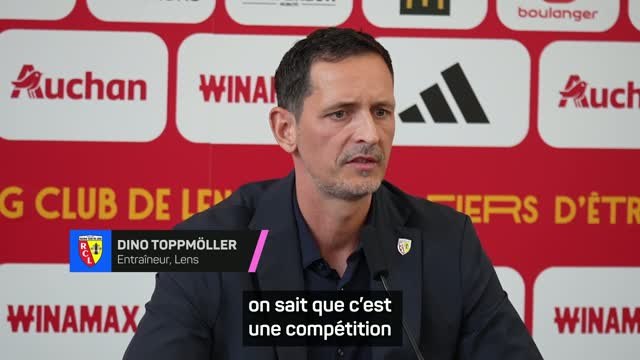 Lens - Toppmöller prône l’unité avant les grandes ambitions européennes