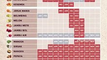 kalender musim buah di Indonesia yang bisa Anda jadikan acuan