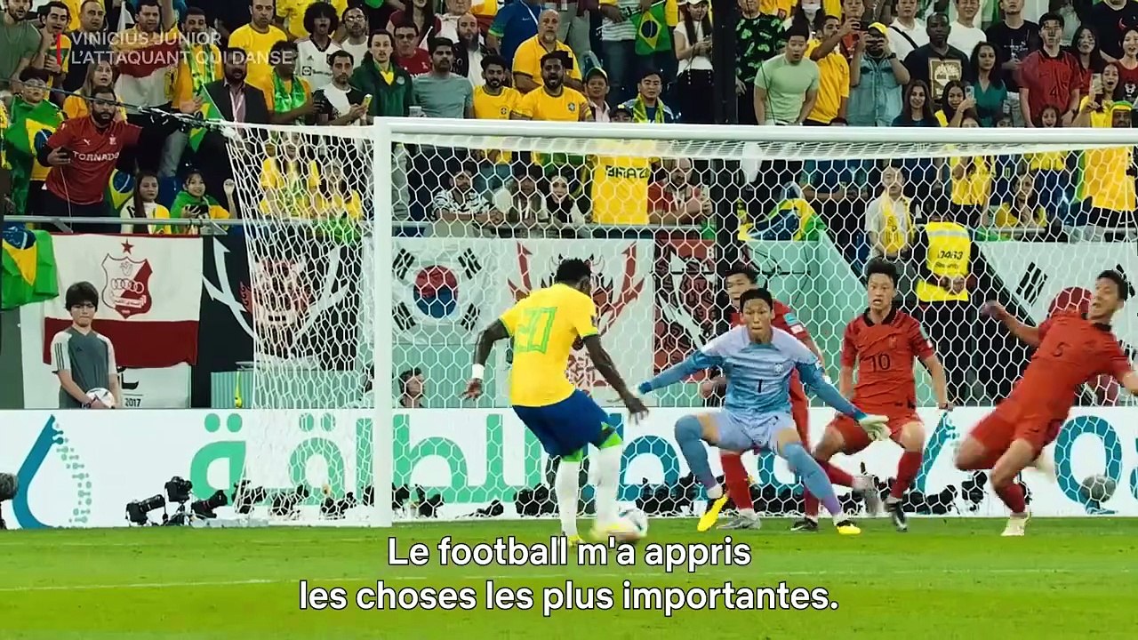 Vinícius Júnior, l'attaquant qui danse