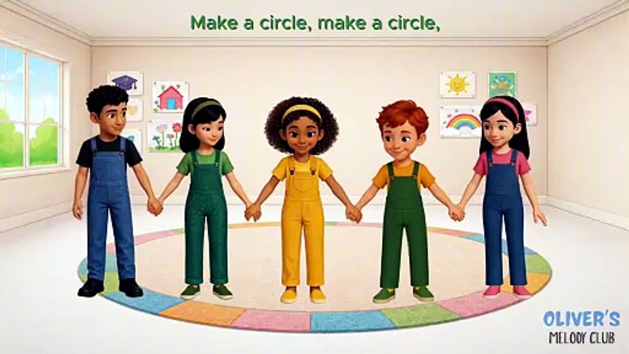 Kindergarten Circle Time _ Hello Song, Days of the Week, Weather Song + 5 More 2160P