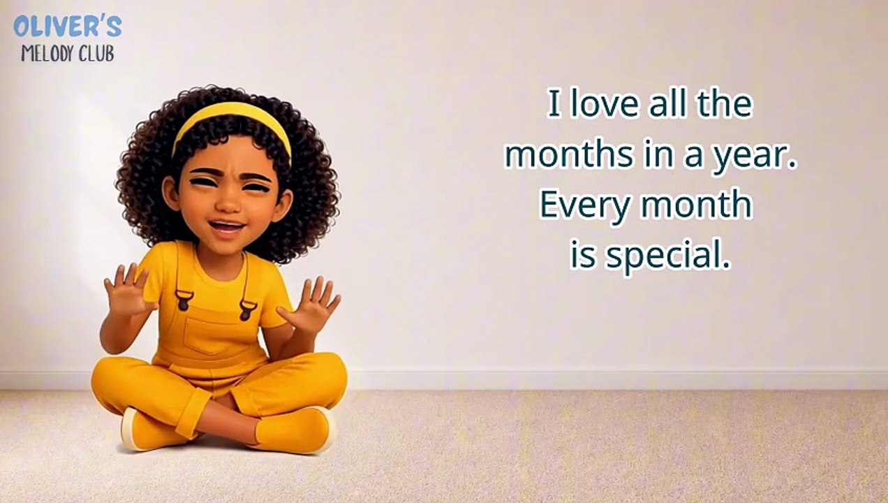 Months of the Year Song _ Circle Time Songs with Actions _ Preschool & Kindergarten 2160P