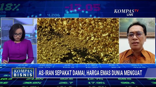[FULL] Emas Dunia Menguat usai Damai AS-Iran, Mengapa Harga Emas Domestik Masih Stagnan?