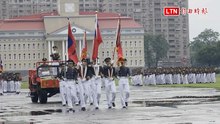 陸官102週年校慶閱兵齊步走  學生昂首展現軍容