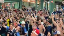 Scotland fans lit up Fenway Park after a historic World Cup win
