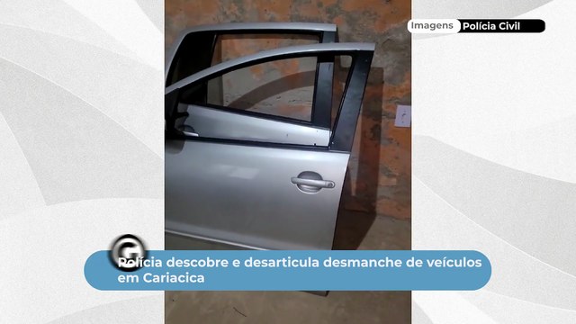 Polícia descobre e desarticula desmanche de veículos em Cariacica