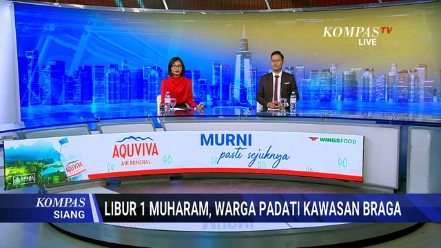 Seru! Aktivitas di Braga Bandung Isi Momen Libur Tahun Baru Islam | KOMPAS SIANG