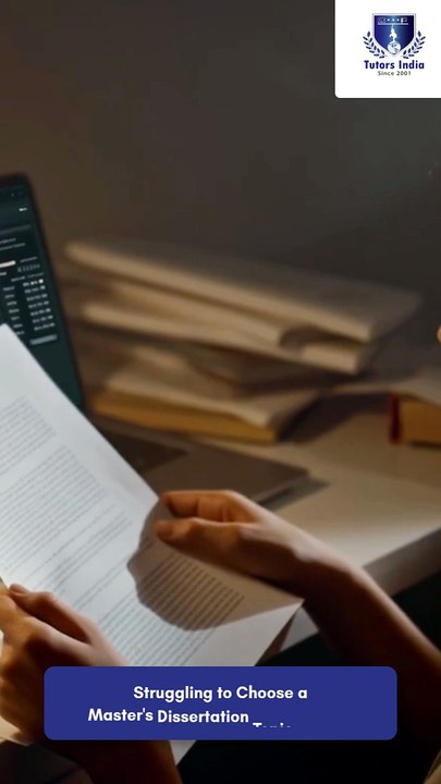 Dissertation Topic Selection Help in UAE