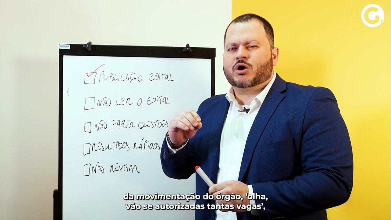 5 dicas para não errar ao estudar para concurso público
