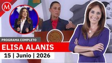 Sheinbaum evita responder acusaciones de Carter a funcionarios | Elisa Alanís, 15 de junio de 2026