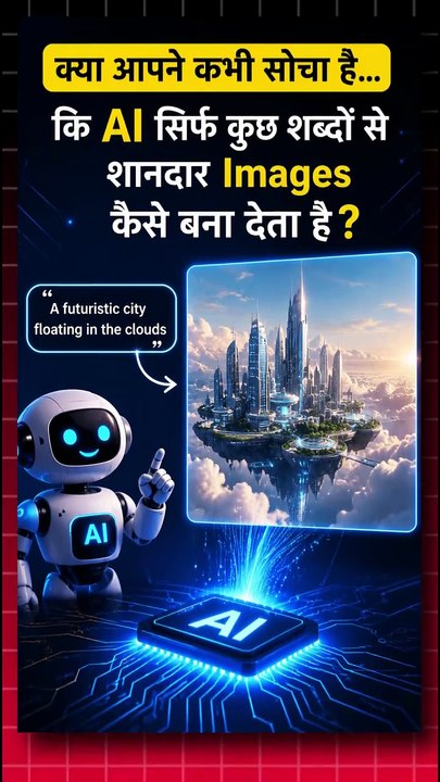 AI कुछ ही सेकंड में Images कैसे बनाता है ?