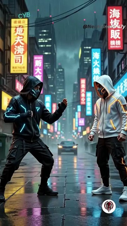 Insane Bare-Handed Martial arts Cyberpunk Fight! 🥋🔥 #Shorts #MartialArts