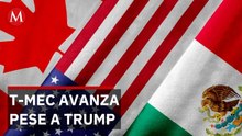 Pese a declaraciones de Trump, México y EU avanzan en negociaciones del T-MEC