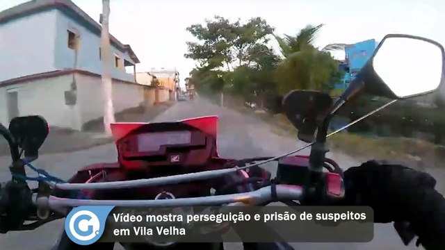 Vídeo mostra perseguição e prisão de suspeitos em Vila Velha