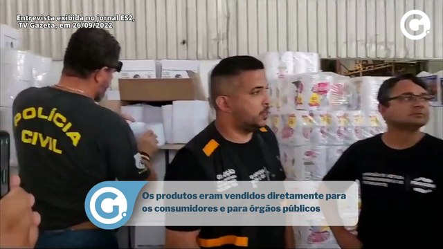 Os produtos eram vendidos diretamente para os consumidores e para órgãos públicos