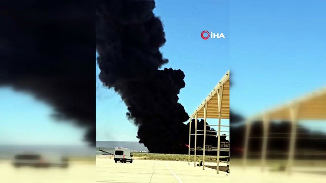ABD’de askeri uçak faciası: Kalkıştan saniyeler sonra yere çakıldı