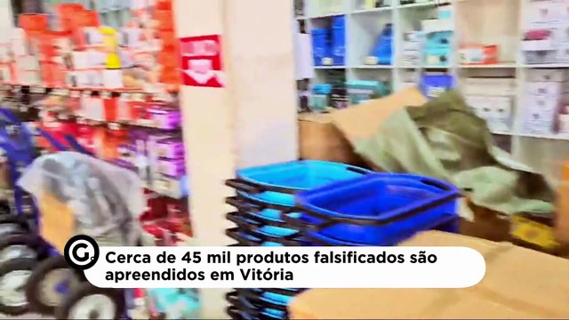 5 mil produtos falsificados são apreendidos em Vitória